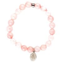 Live Light Rose Quartz Bracelet